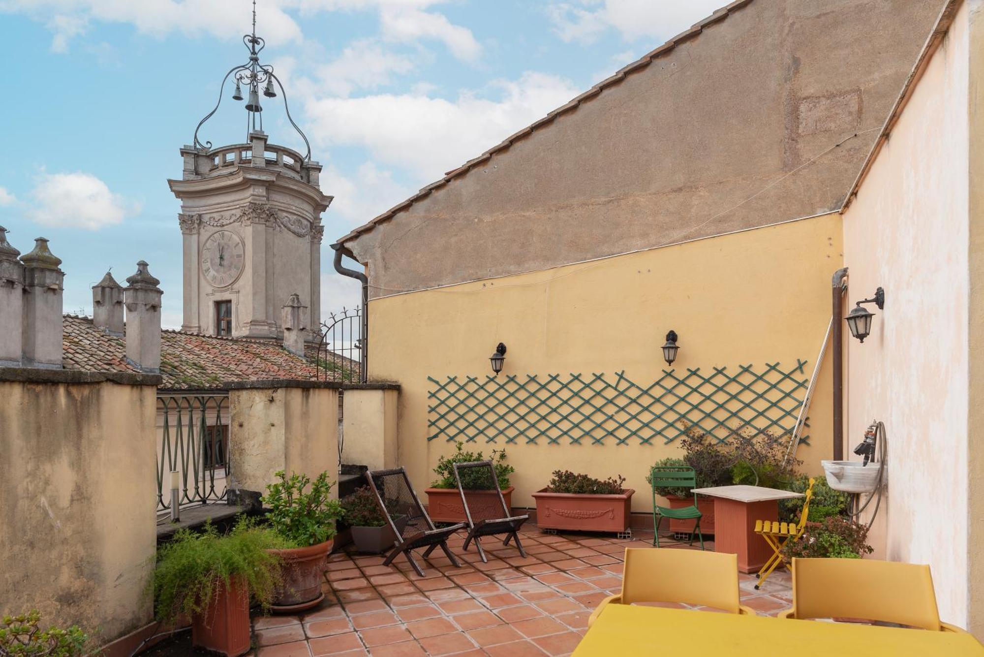 Clock Terrace House Apartment Рим Екстериор снимка