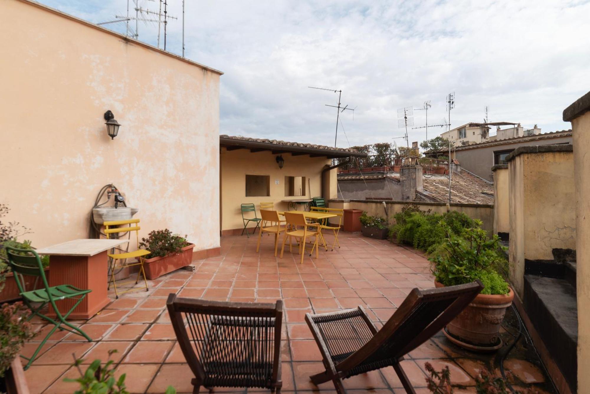 Clock Terrace House Apartment Рим Екстериор снимка